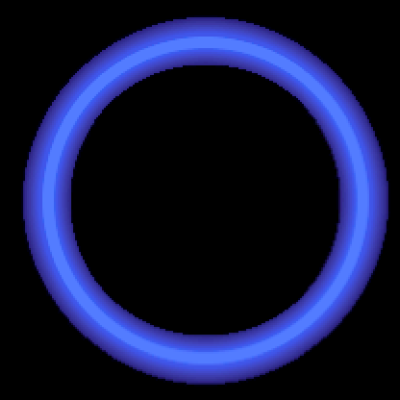 BLUE 22" GLOW NECKLACES (50 PER TUBE)