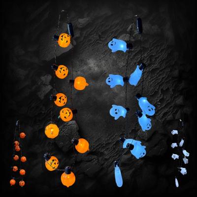 LED FLASHING ASSORTED GHOST/PUMPKIN HALLOWEEN NECKLACES